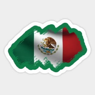 Mexican Flag Sticker